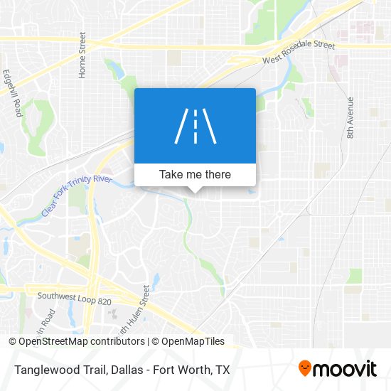 Tanglewood Trail map