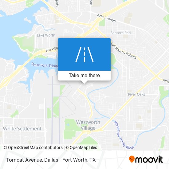 Tomcat Avenue map