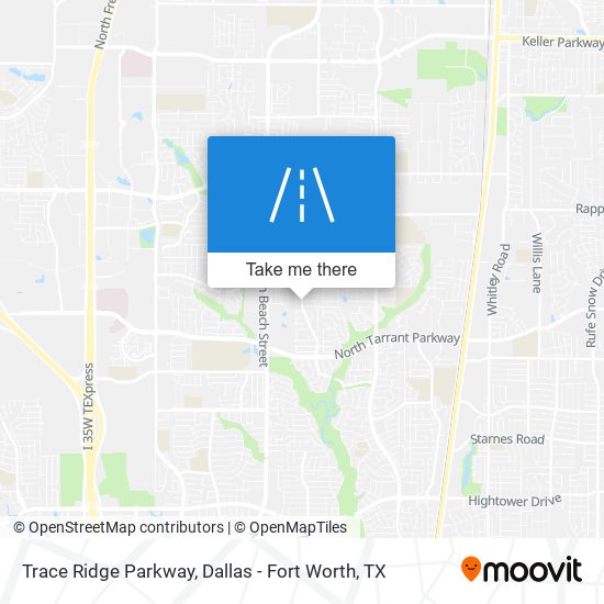 Trace Ridge Parkway map