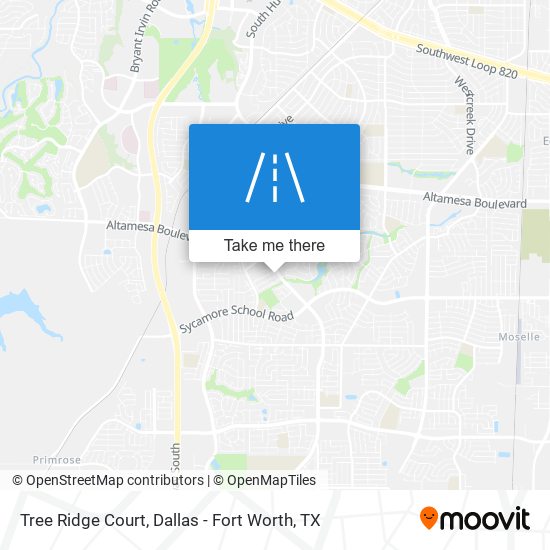 Tree Ridge Court map