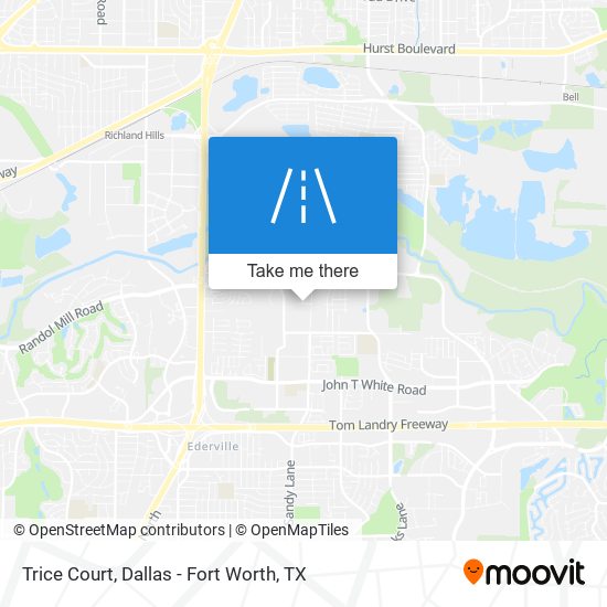 Trice Court map