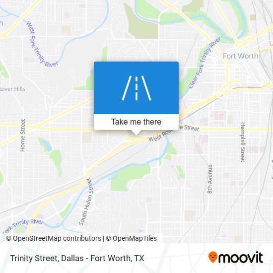 Trinity Street map