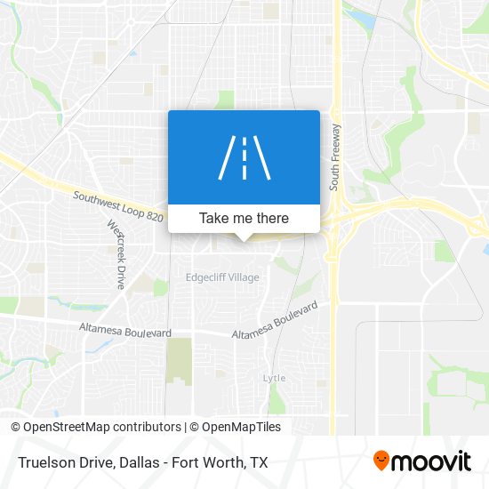 Truelson Drive map