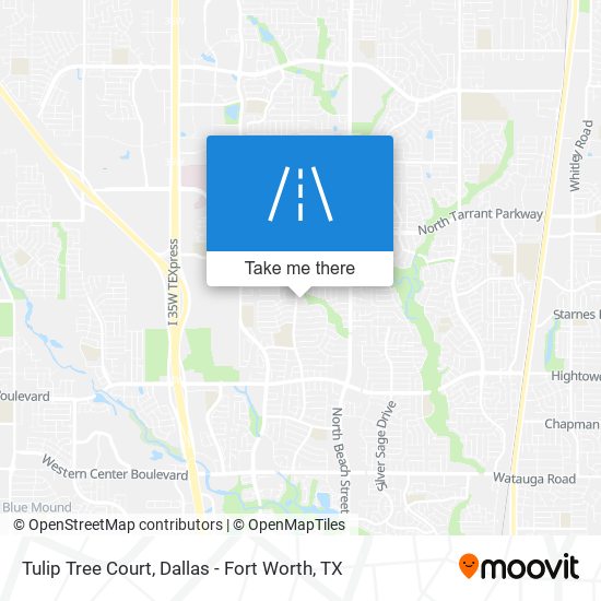 Tulip Tree Court map
