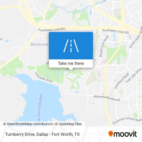 Turnberry Drive map