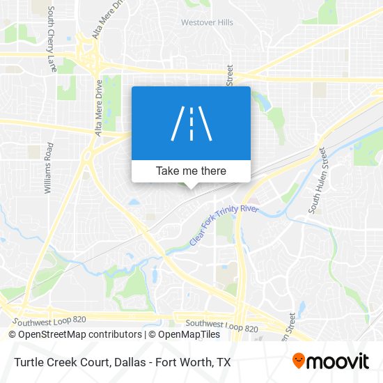 Turtle Creek Court map