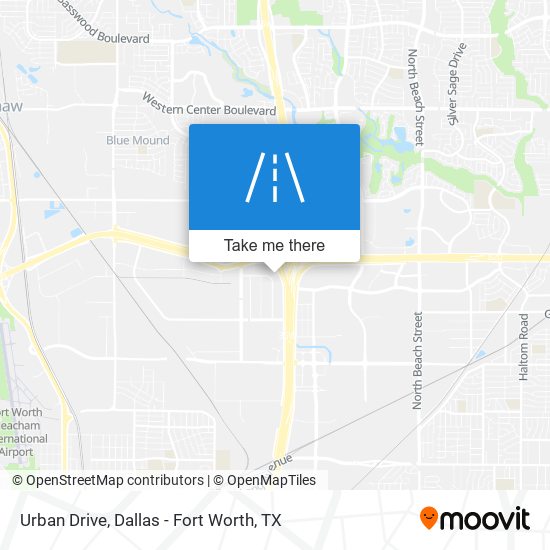 Urban Drive map