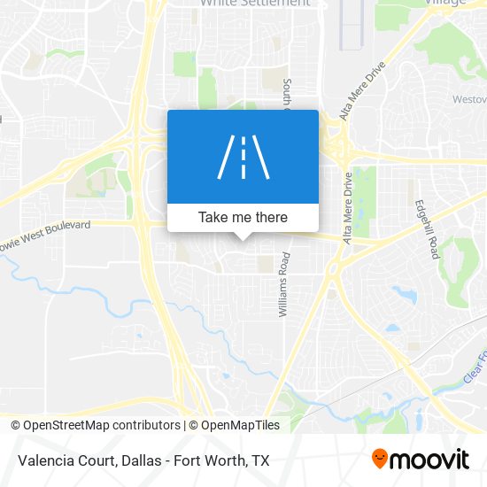 Valencia Court map