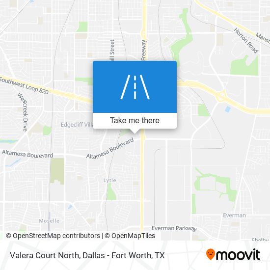 Valera Court North map