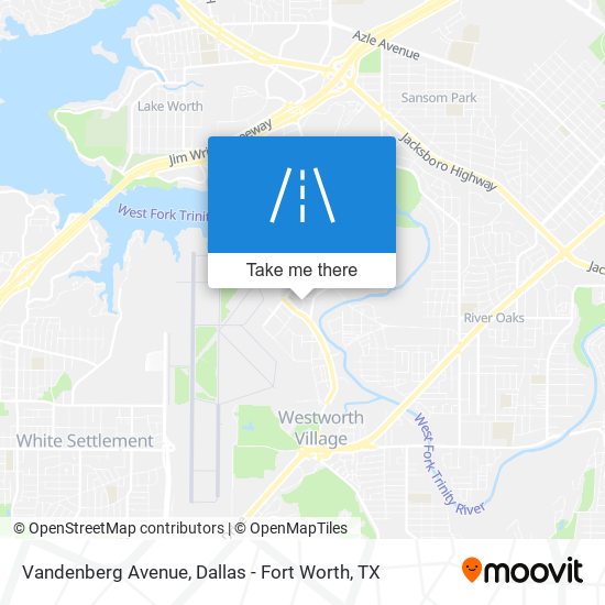Vandenberg Avenue map