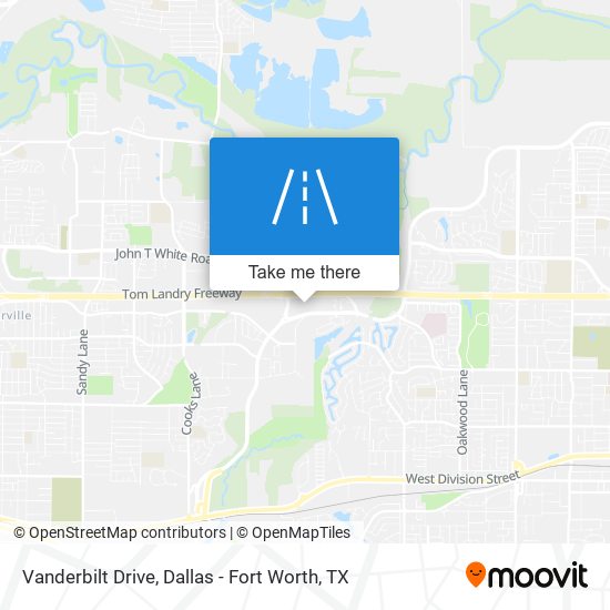 Vanderbilt Drive map