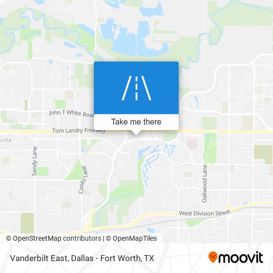 Vanderbilt East map