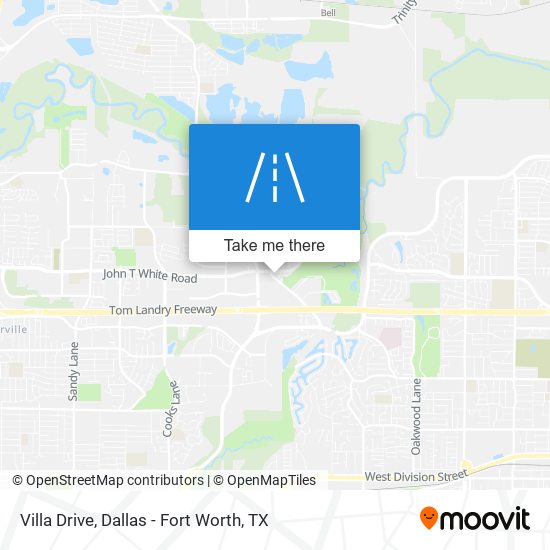 Villa Drive map