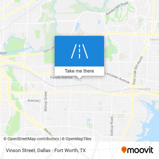Vinson Street map