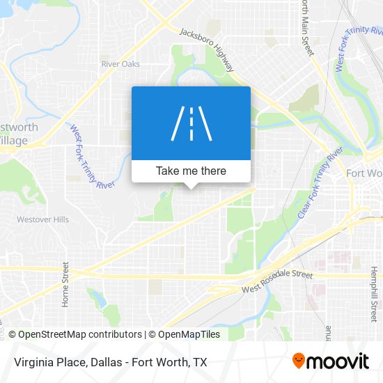 Virginia Place map
