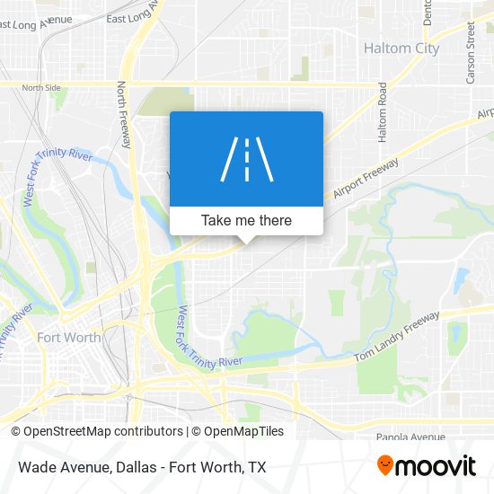 Wade Avenue map