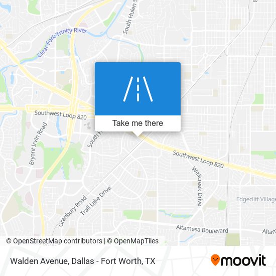 Walden Avenue map