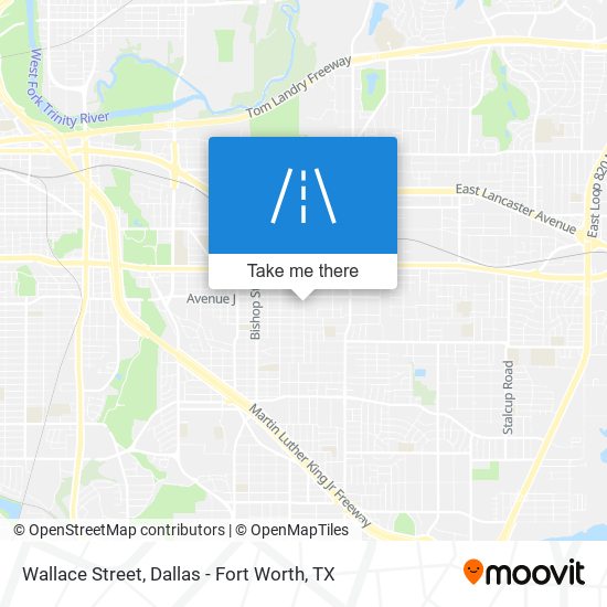 Wallace Street map