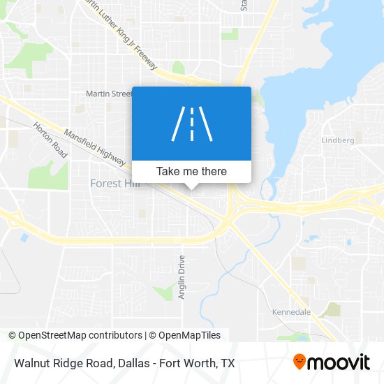 Walnut Ridge Road map