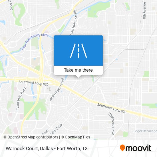 Mapa de Warnock Court