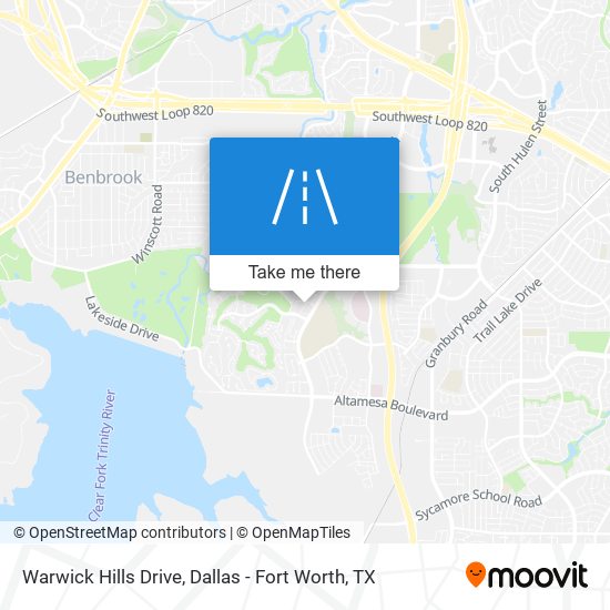 Mapa de Warwick Hills Drive