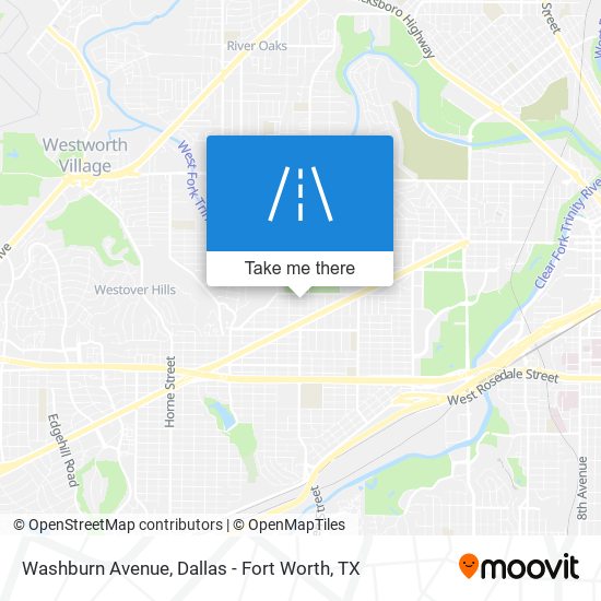 Washburn Avenue map