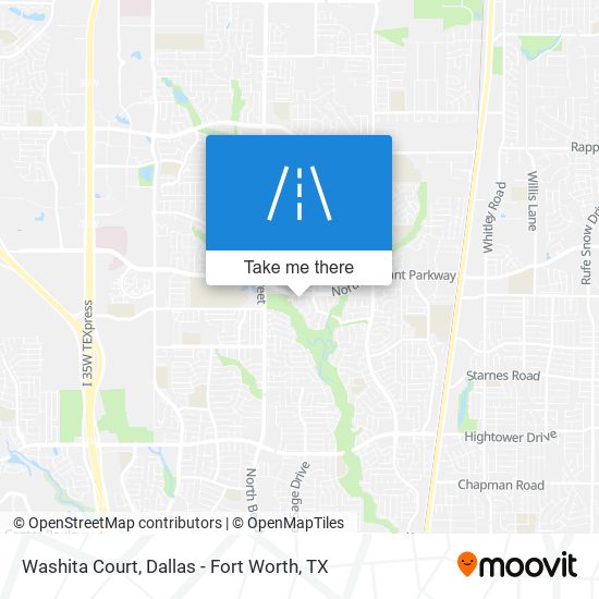 Washita Court map