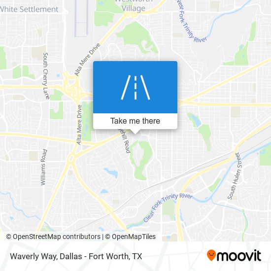 Mapa de Waverly Way