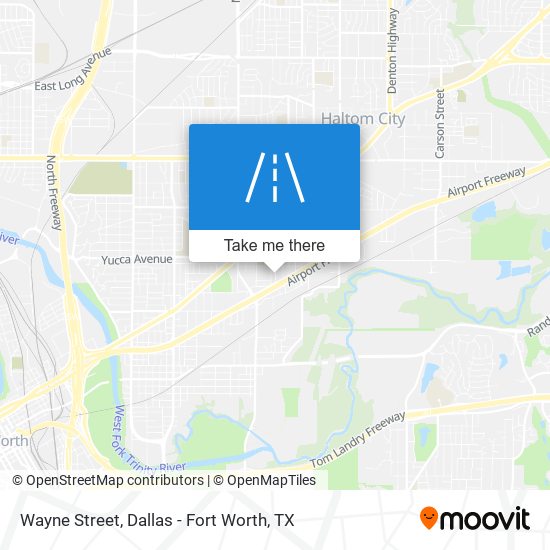Wayne Street map