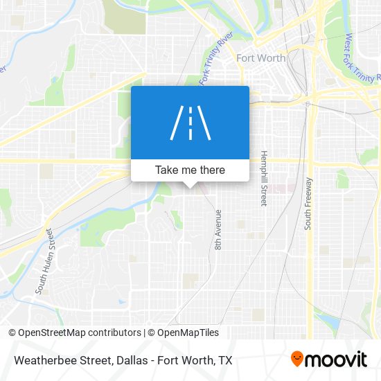 Weatherbee Street map