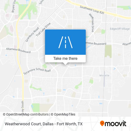 Weatherwood Court map