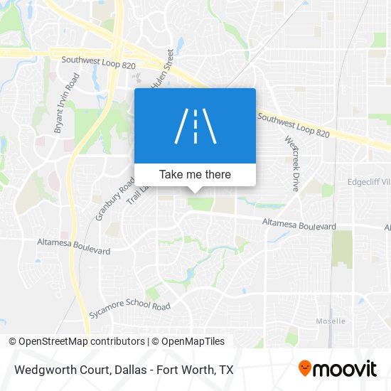 Wedgworth Court map