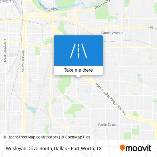 Wesleyan Drive South map