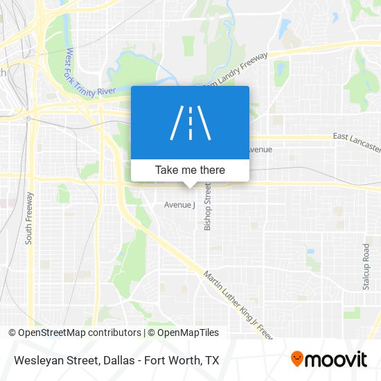 Wesleyan Street map