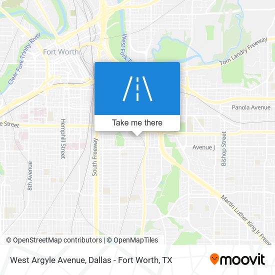 Mapa de West Argyle Avenue