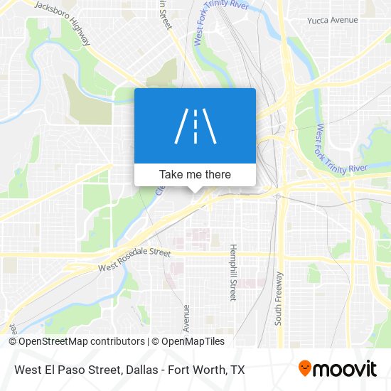 Mapa de West El Paso Street