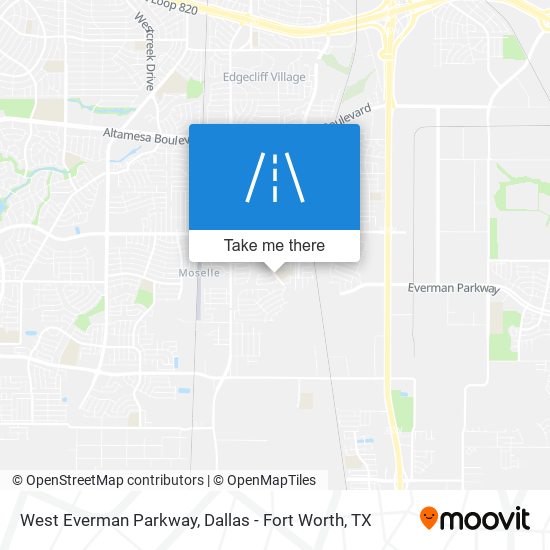 Mapa de West Everman Parkway
