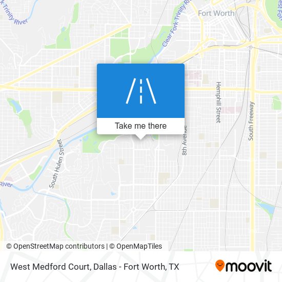 Mapa de West Medford Court