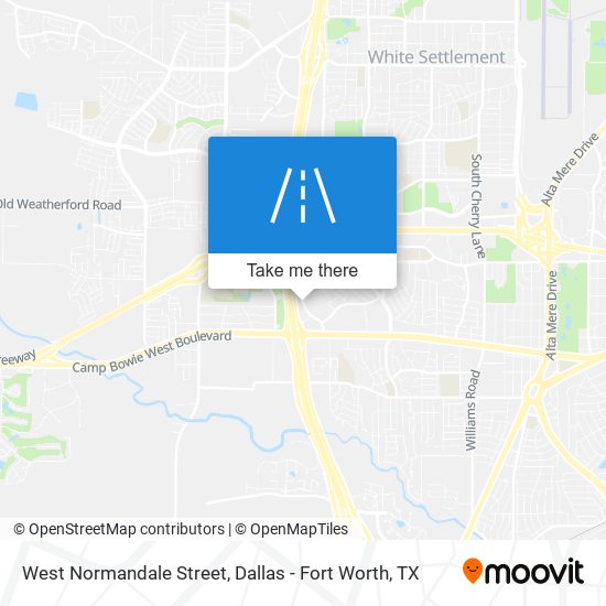 West Normandale Street map