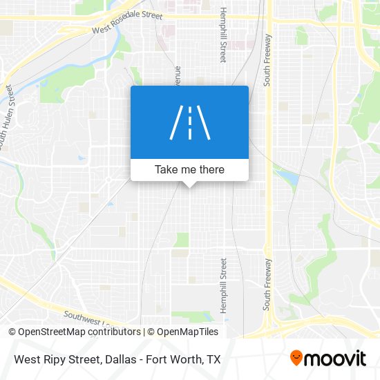 Mapa de West Ripy Street