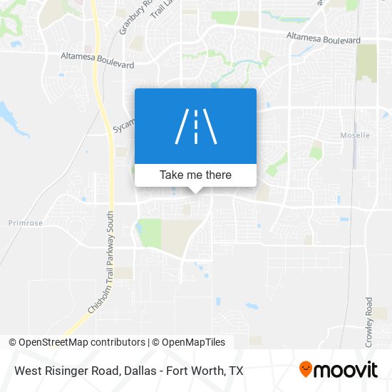 Mapa de West Risinger Road