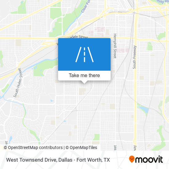 West Townsend Drive map