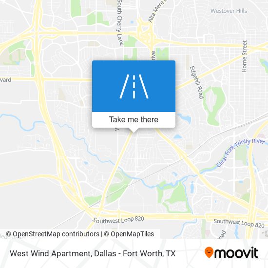 Mapa de West Wind Apartment