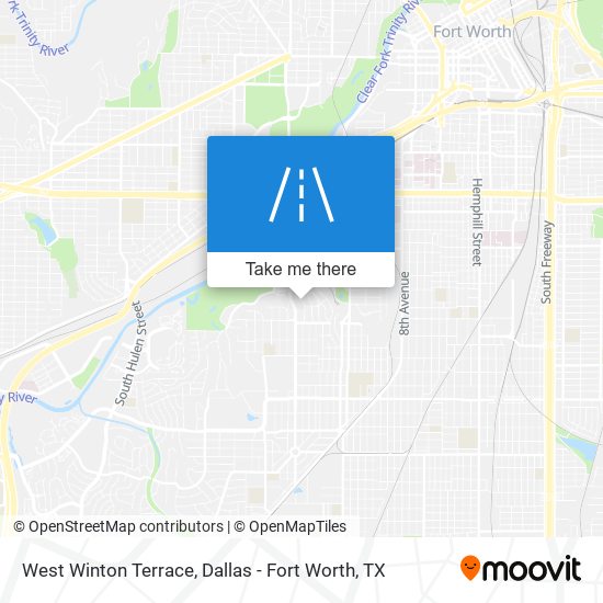 Mapa de West Winton Terrace