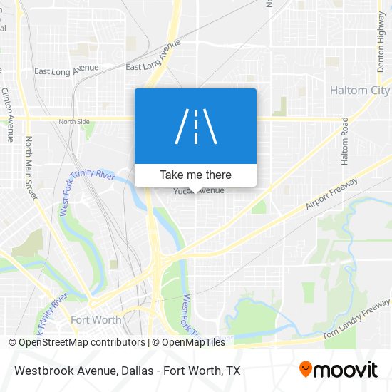 Westbrook Avenue map