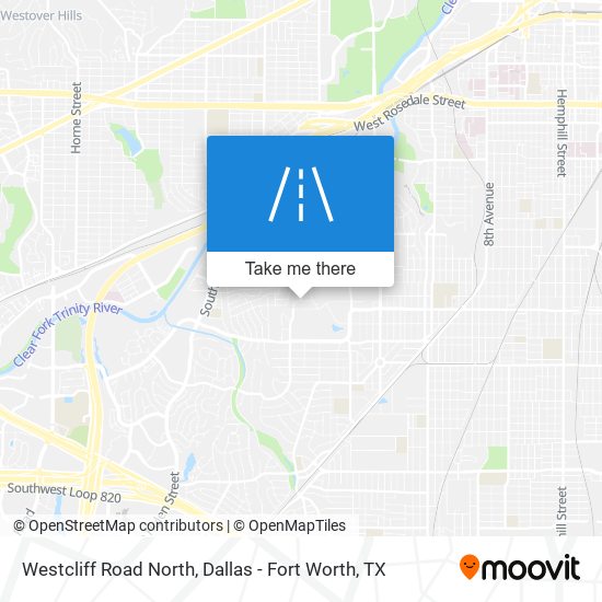 Mapa de Westcliff Road North