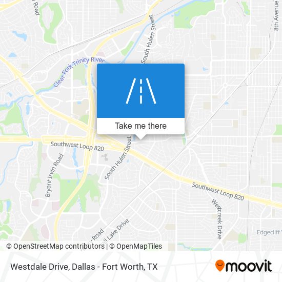 Westdale Drive map