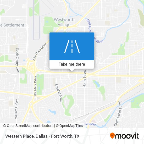 Mapa de Western Place