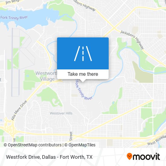 Westfork Drive map