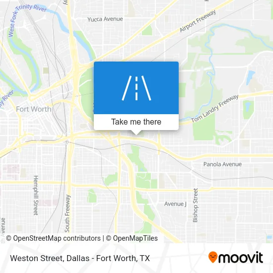 Weston Street map